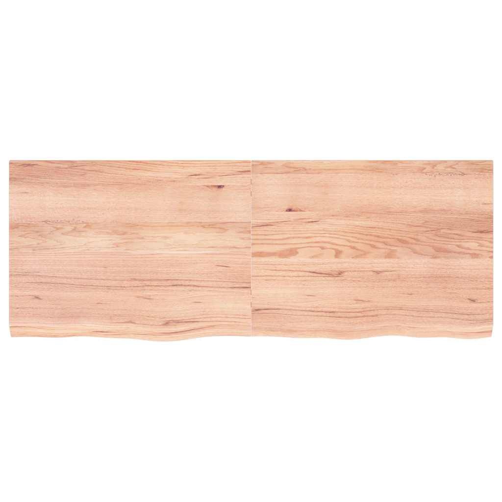 Wandschap Eikenhout 160cm Lichtbruin - NU 35% Korting!