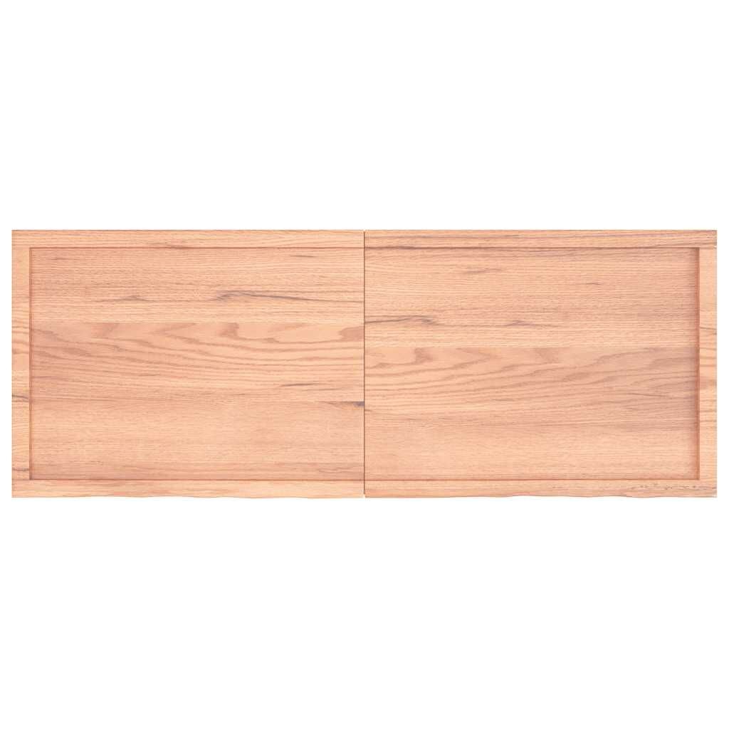 Wandschap Eikenhout 160cm Lichtbruin - NU 35% Korting!
