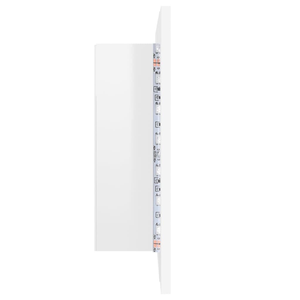 vidaXL Badkamerkast LED Wit - 35% Korting - Retourdeal!