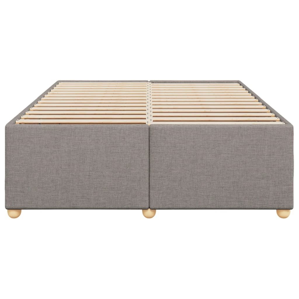 vidaXL Bedframe Taupe 140x200cm - 35% Korting!