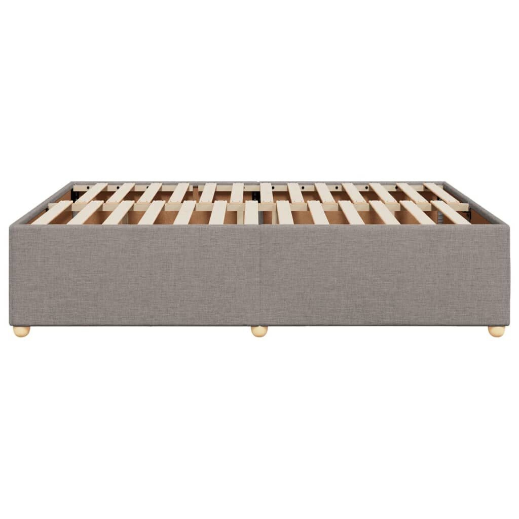 vidaXL Bedframe Taupe 140x200cm - 35% Korting!