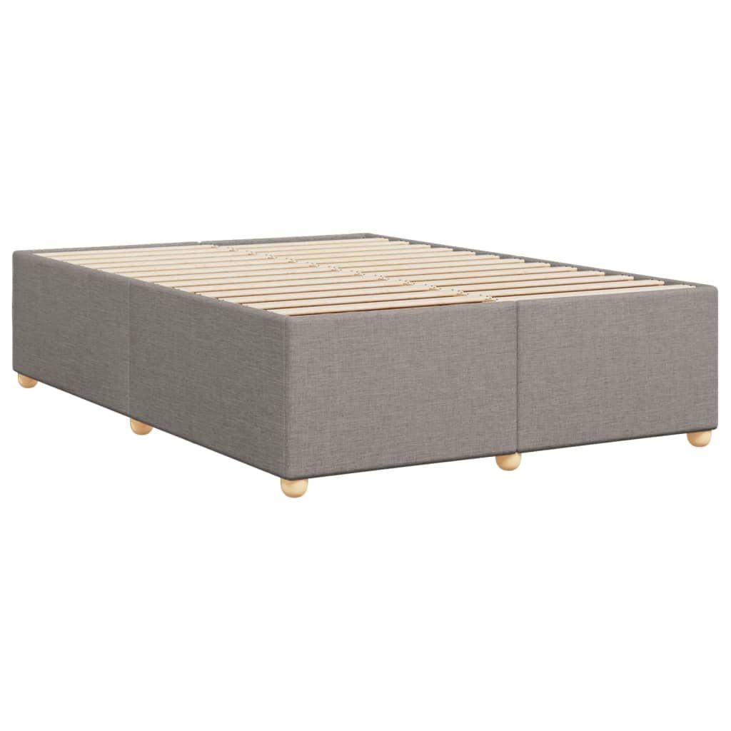 vidaXL Bedframe Taupe 140x200cm - 35% Korting!