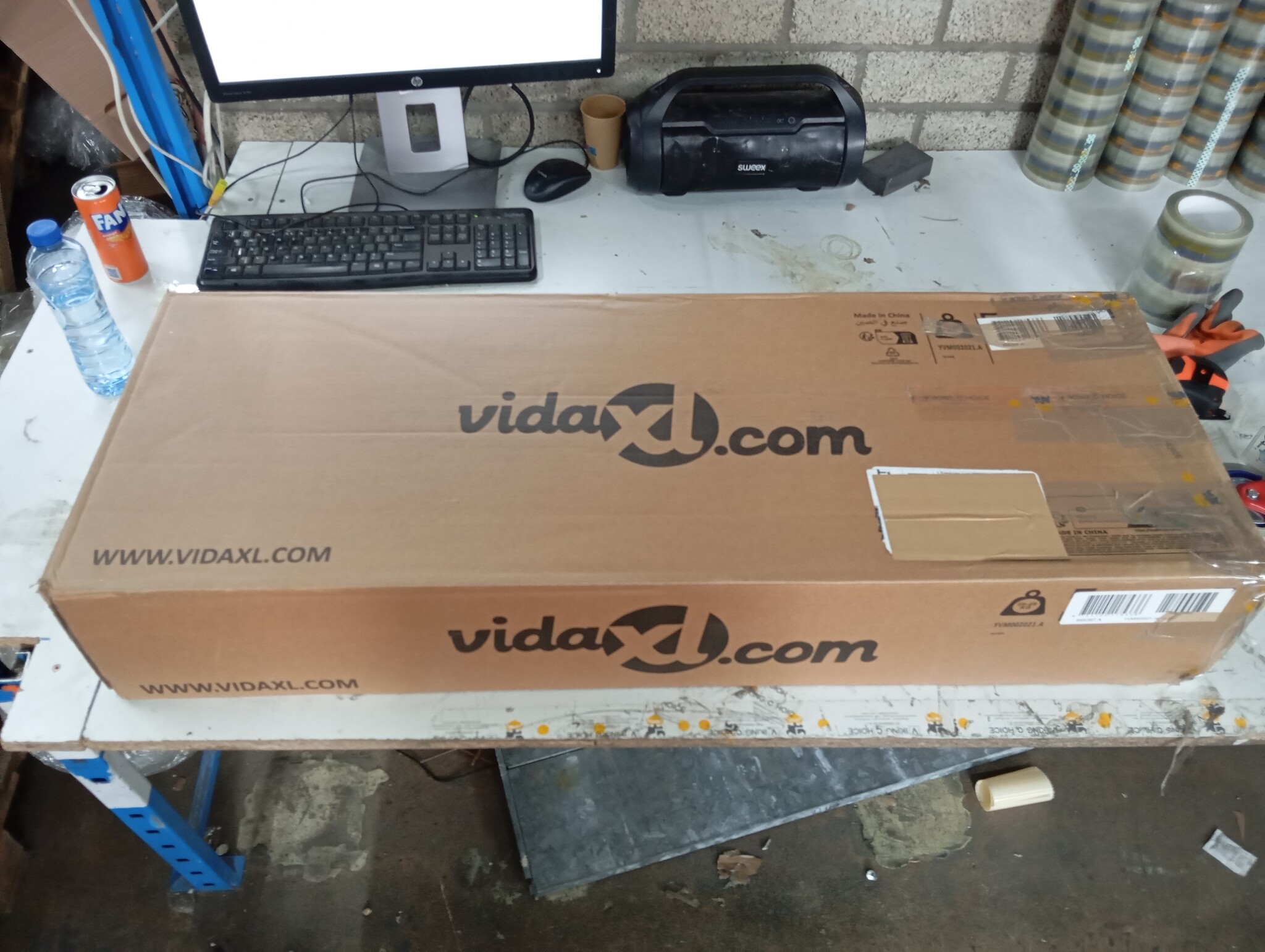 vidaXL Bedframe 120x200 Grenen - 60% Korting!