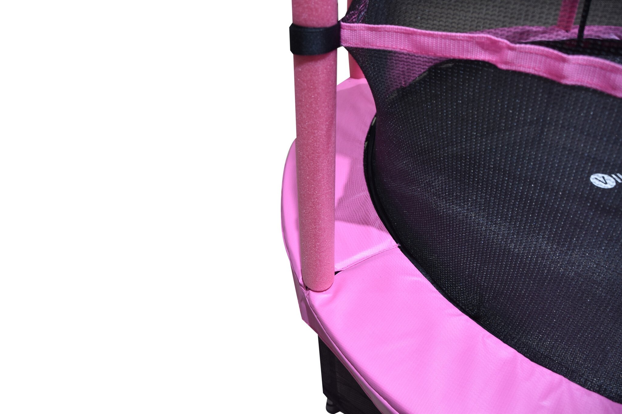 Roze Trampoline 140cm met Net - 55% Korting! (Gebruikt)