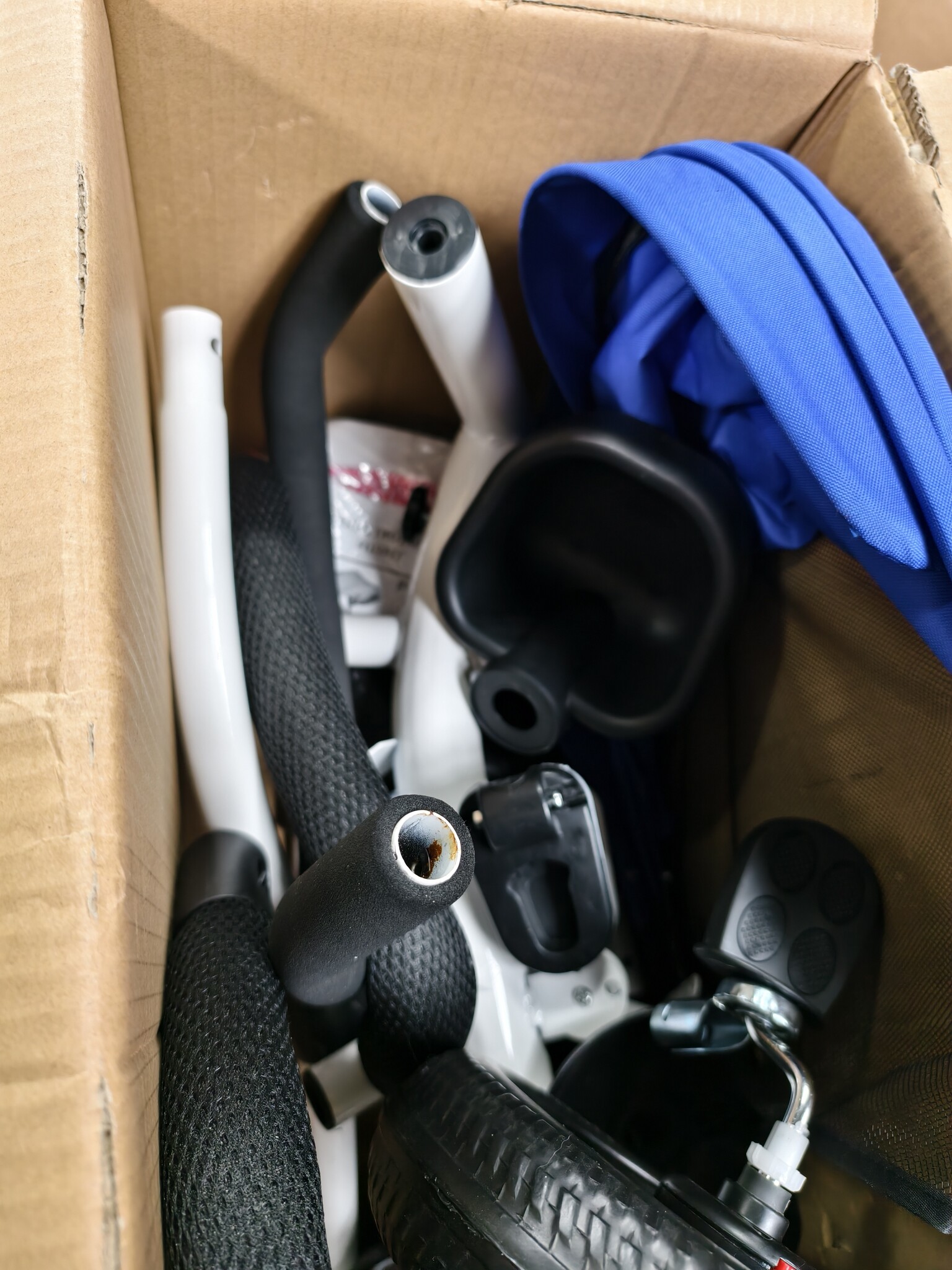Driewieler Peuter Multifunctioneel Blauw - 55% Korting!