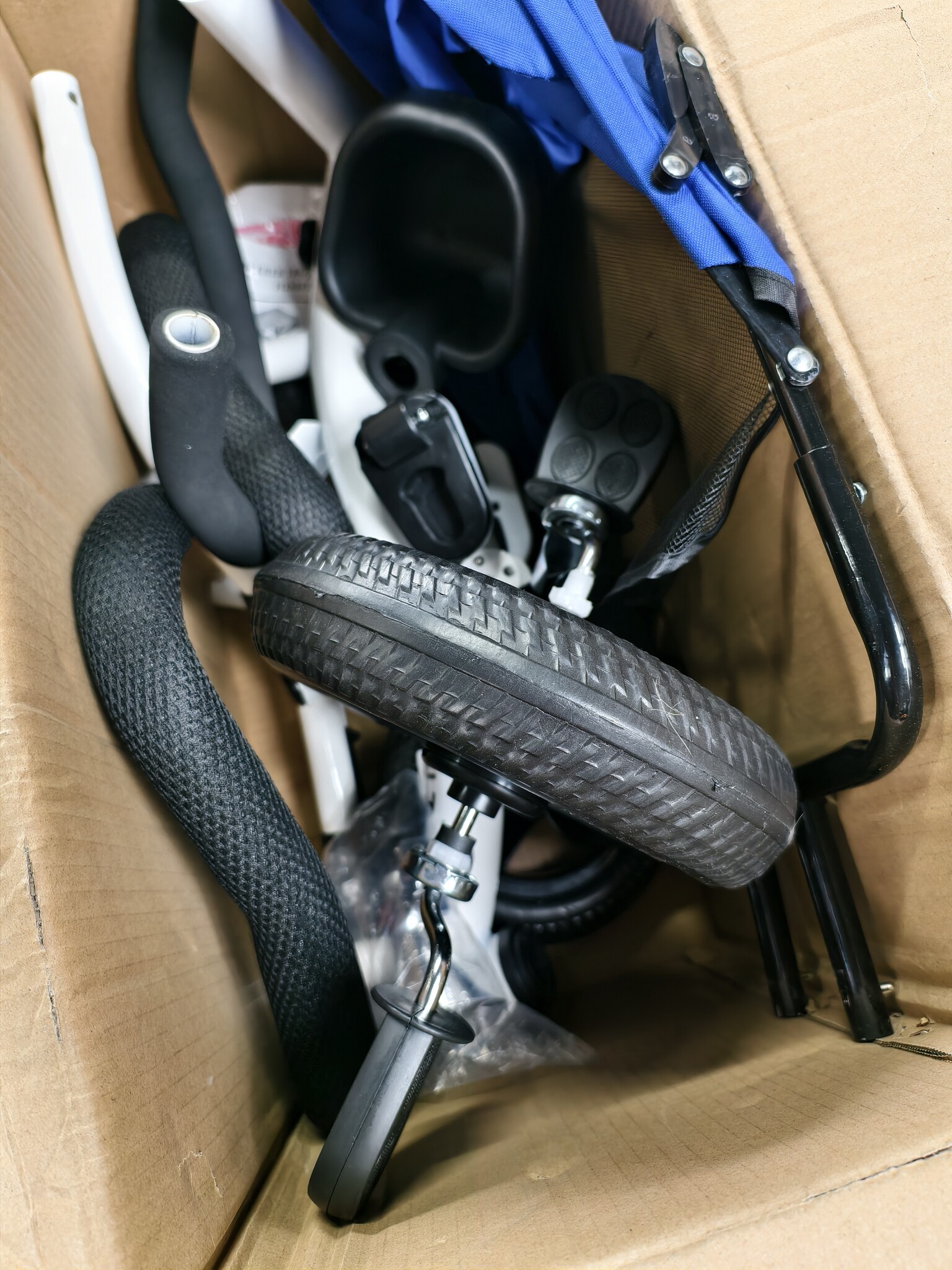 Driewieler Peuter Multifunctioneel Blauw - 55% Korting!