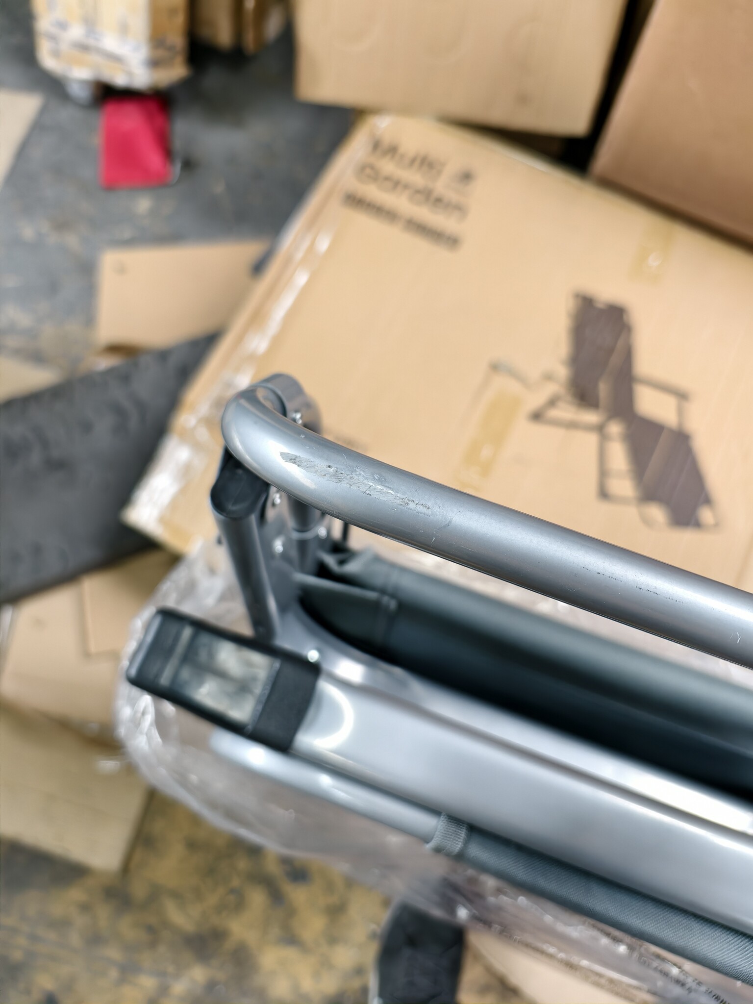 Opvouwbare Tuinstoel Donkergrijs - 55% Korting! Ligstoel Optie