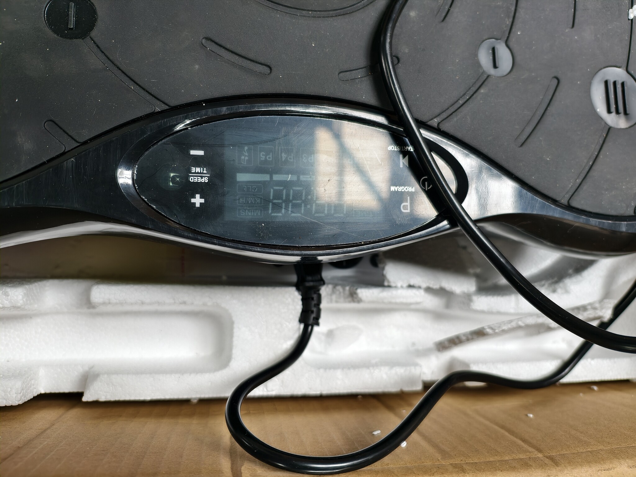 Trilplaat Vibratietrainer Zwart - 55% Korting! Fitness Deal!