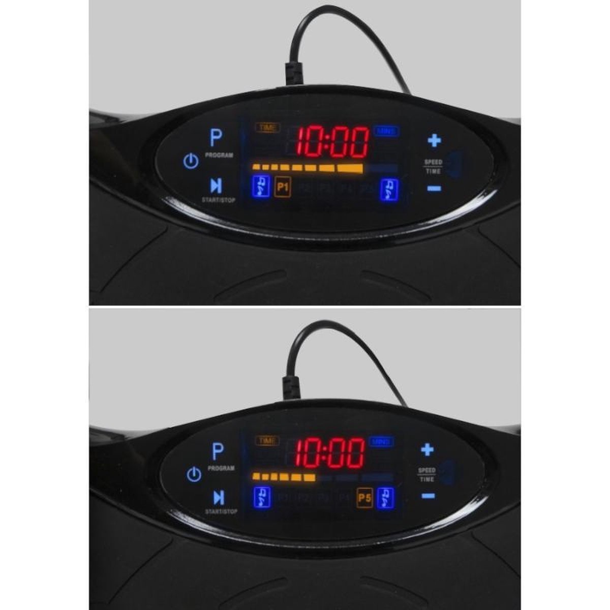 Trilplaat Vibratietrainer Zwart - 55% Korting! Fitness Deal!