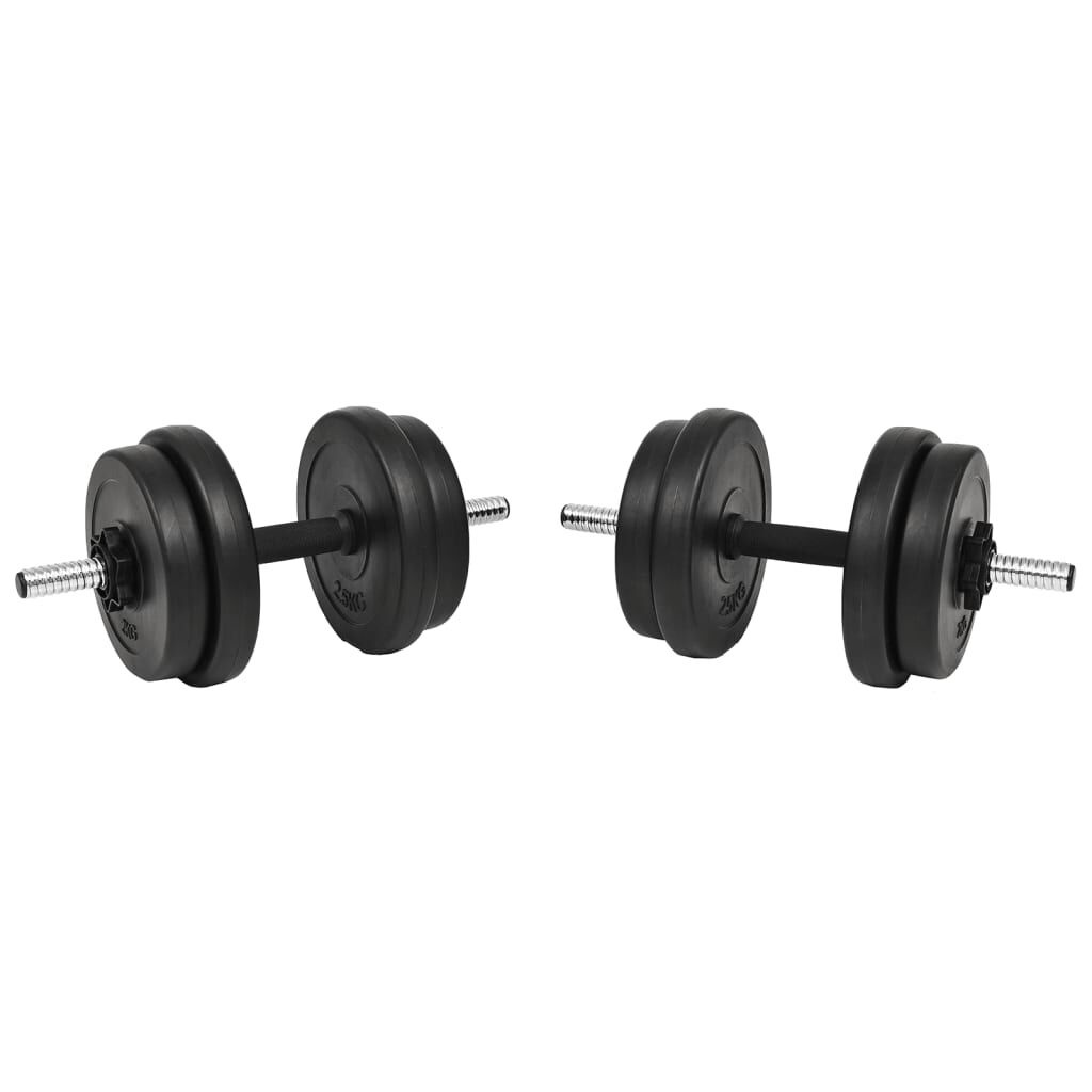 vidaXL Halterset 20kg - 35% Korting! Perfecte Workout!