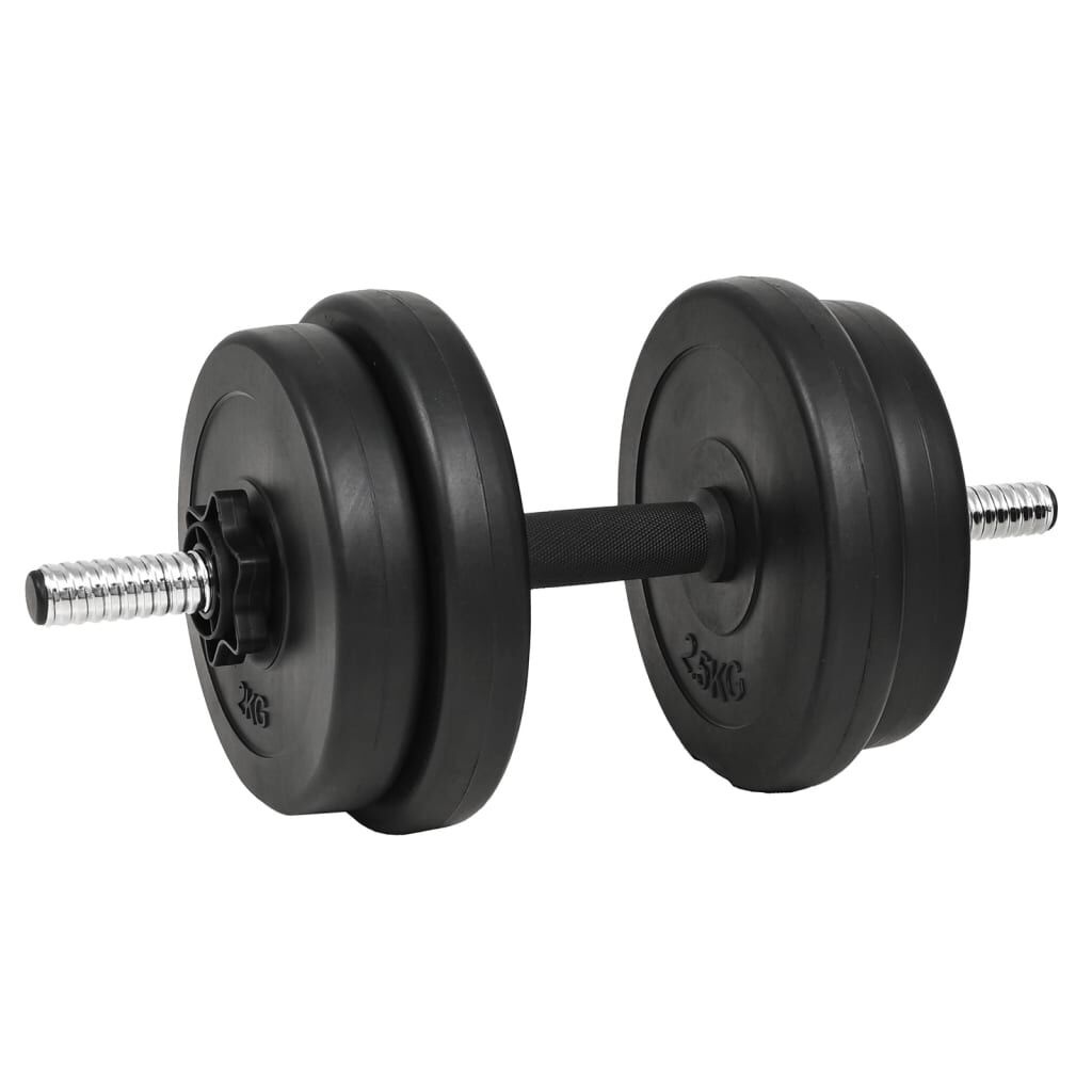 vidaXL Halterset 20kg - 35% Korting! Perfecte Workout!