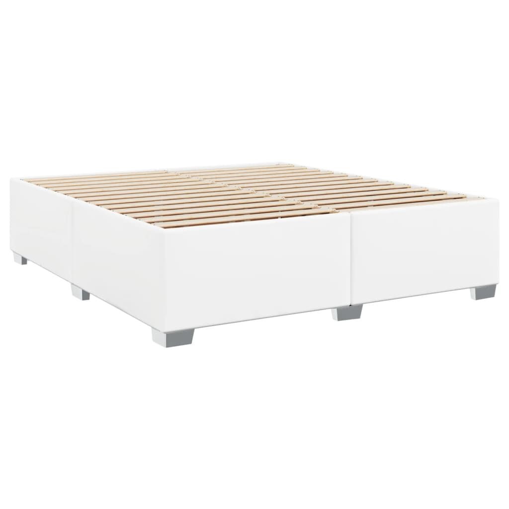 vidaXL Bedframe Kunstleer Wit 200x200 - 35% Korting! Krasje