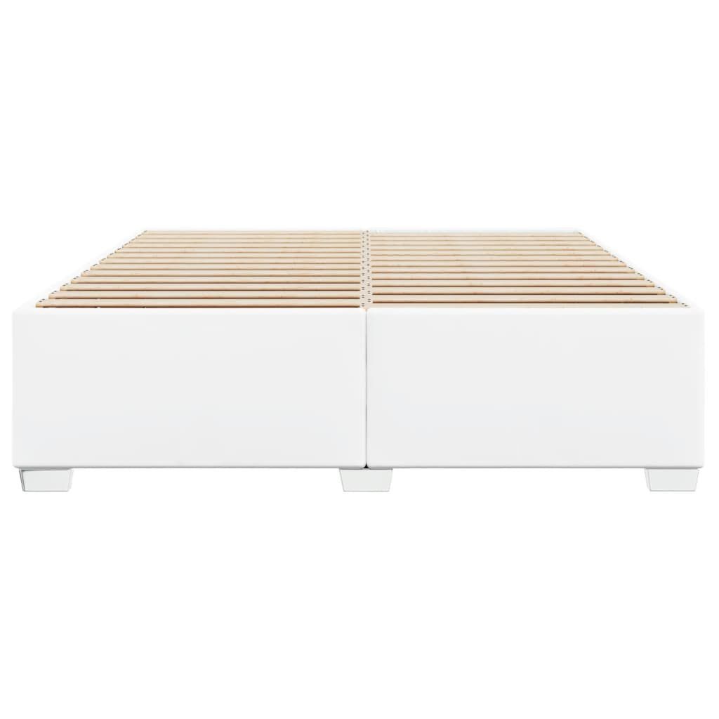 vidaXL Bedframe Kunstleer Wit 200x200 - 35% Korting! Krasje