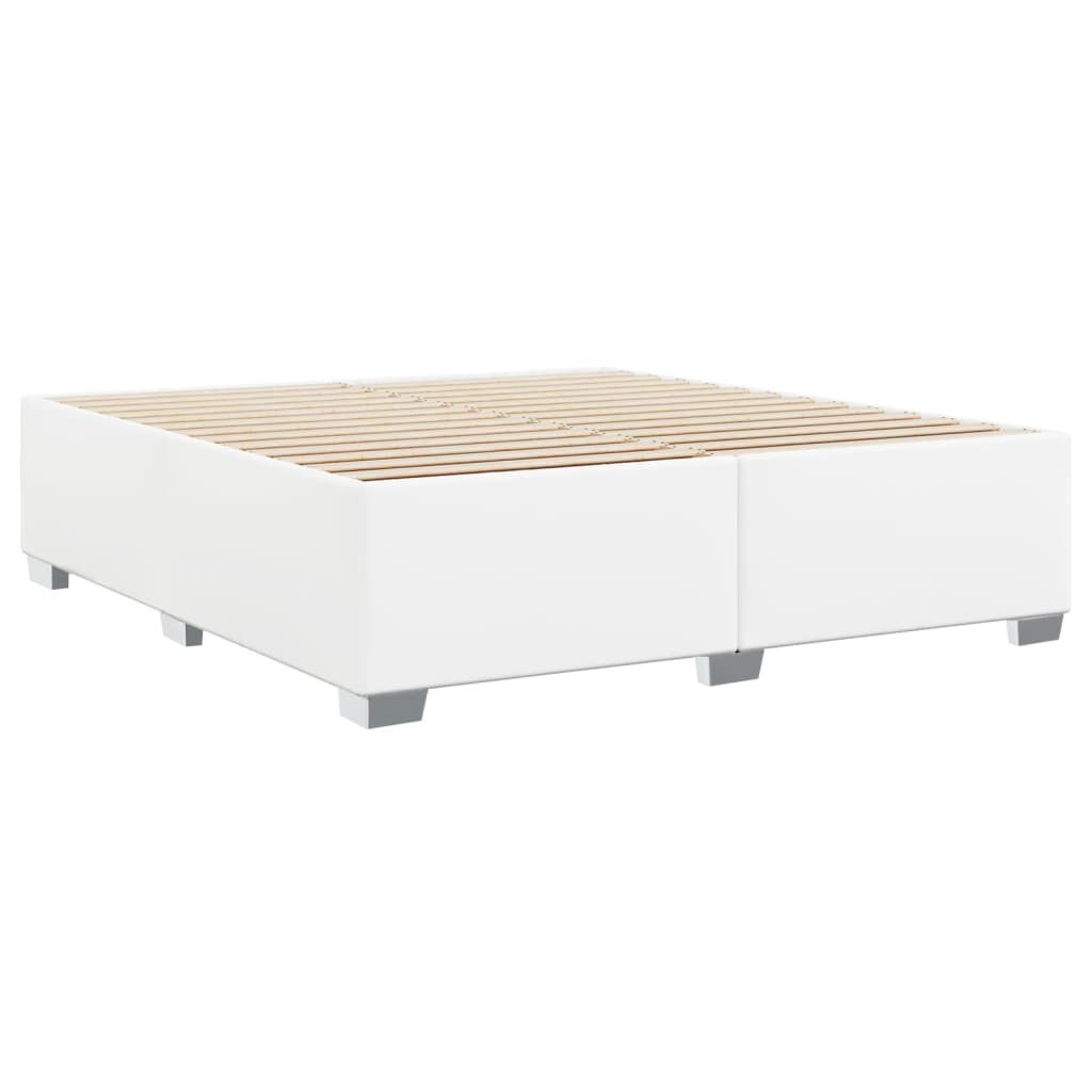 vidaXL Bedframe Kunstleer Wit 200x200 - 35% Korting! Krasje