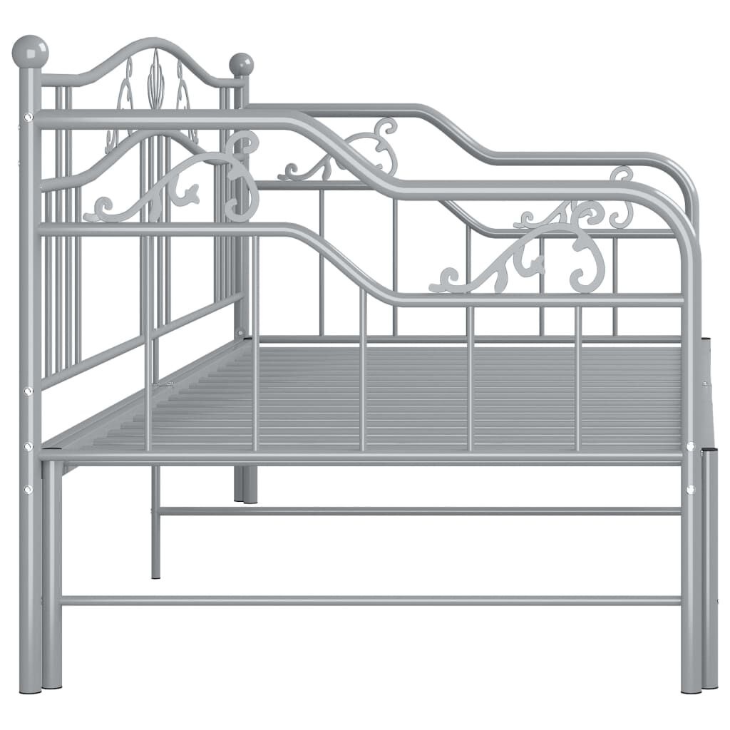 VidaXL Slaapbankframe 90x200 Grijs - 45% Korting!