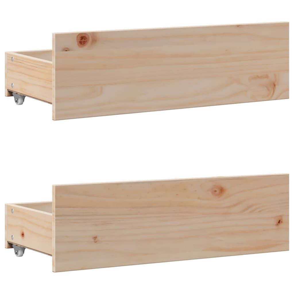 VidaXL Bedframe 200x200 Grenenhout + Lades -35%