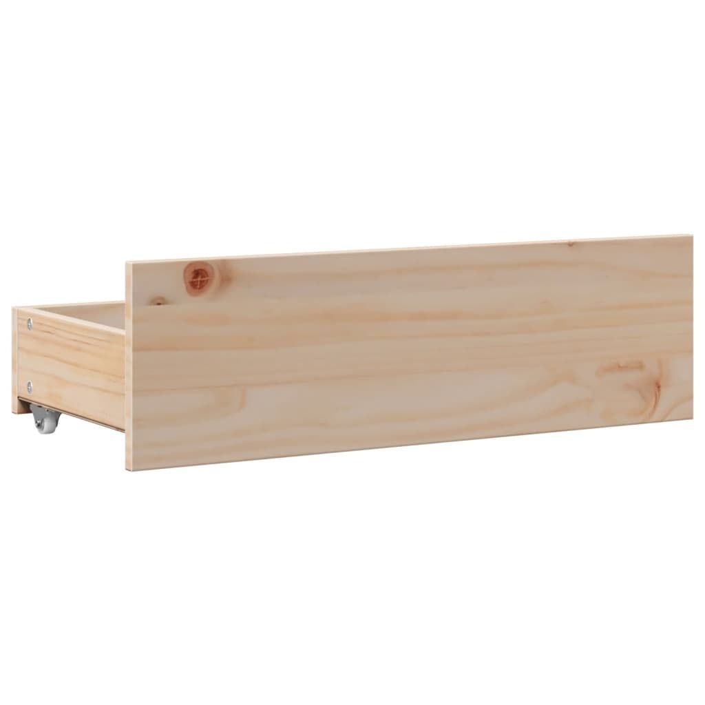 VidaXL Bedframe 200x200 Grenenhout + Lades -35%