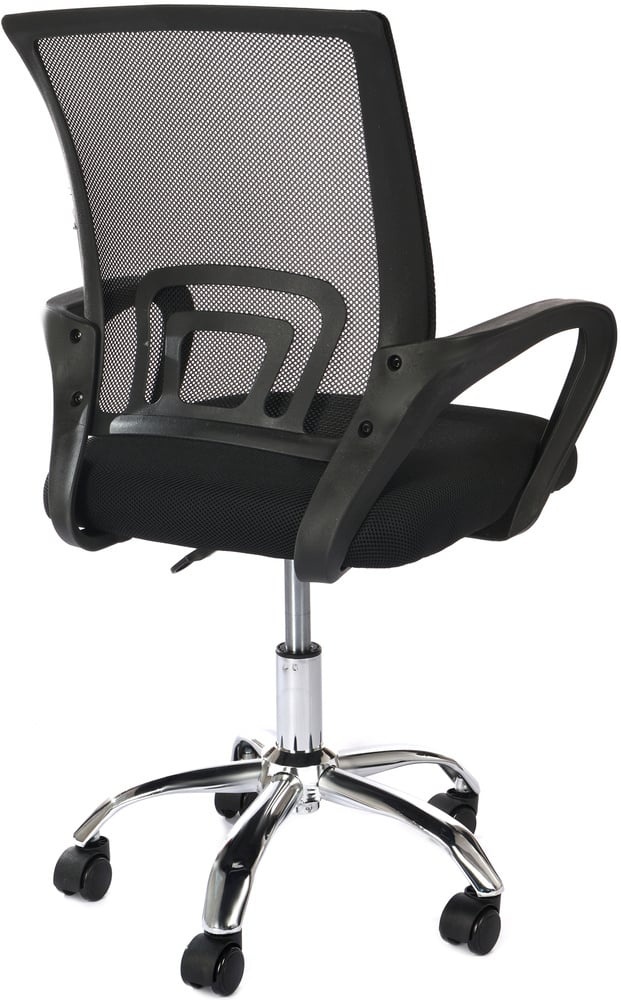 Ergonomische Bureaustoel Zwart Mesh -55%! (Gebruikt)
