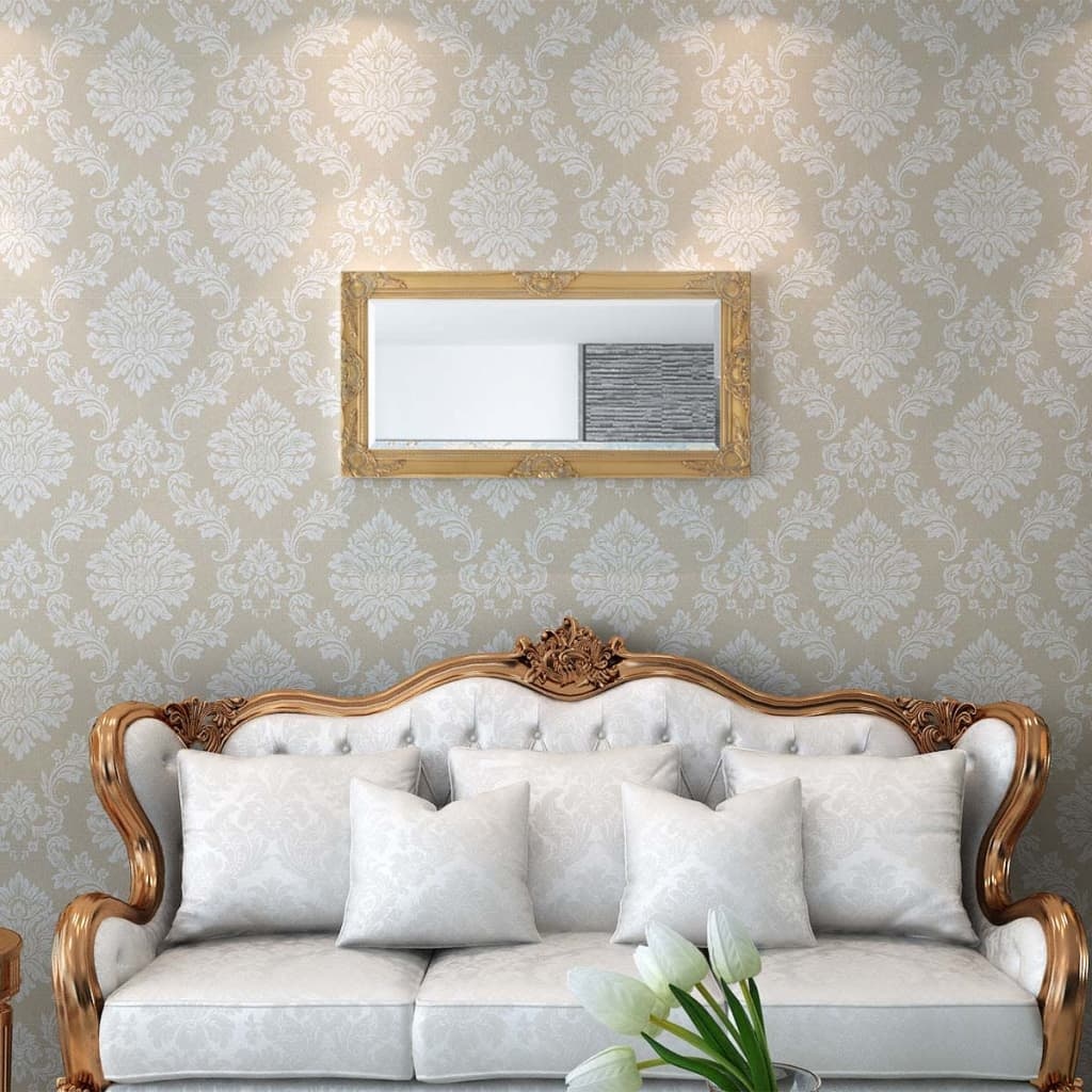 Barok Wandspiegel Goud 100x50cm - 35% Korting! Zo Goed Als Nieuw
