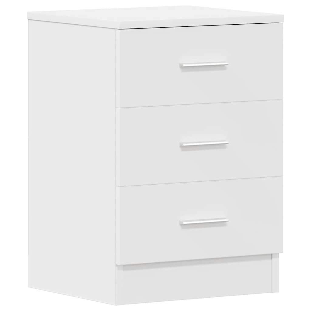 VidaXL Nachtkastjes Wit Hout (2 st) -50%!