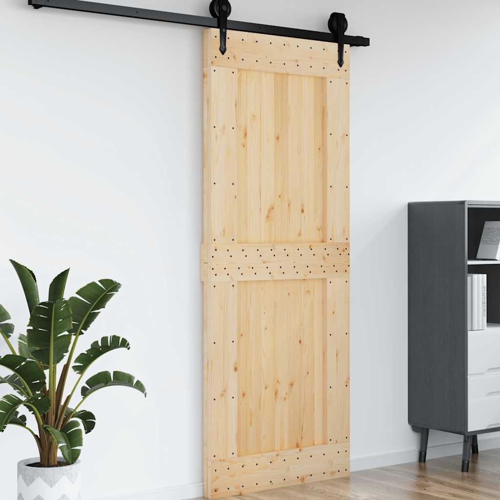 vidaXL Massief Grenen Deur NARVIK 90x210cm - 35% Korting!