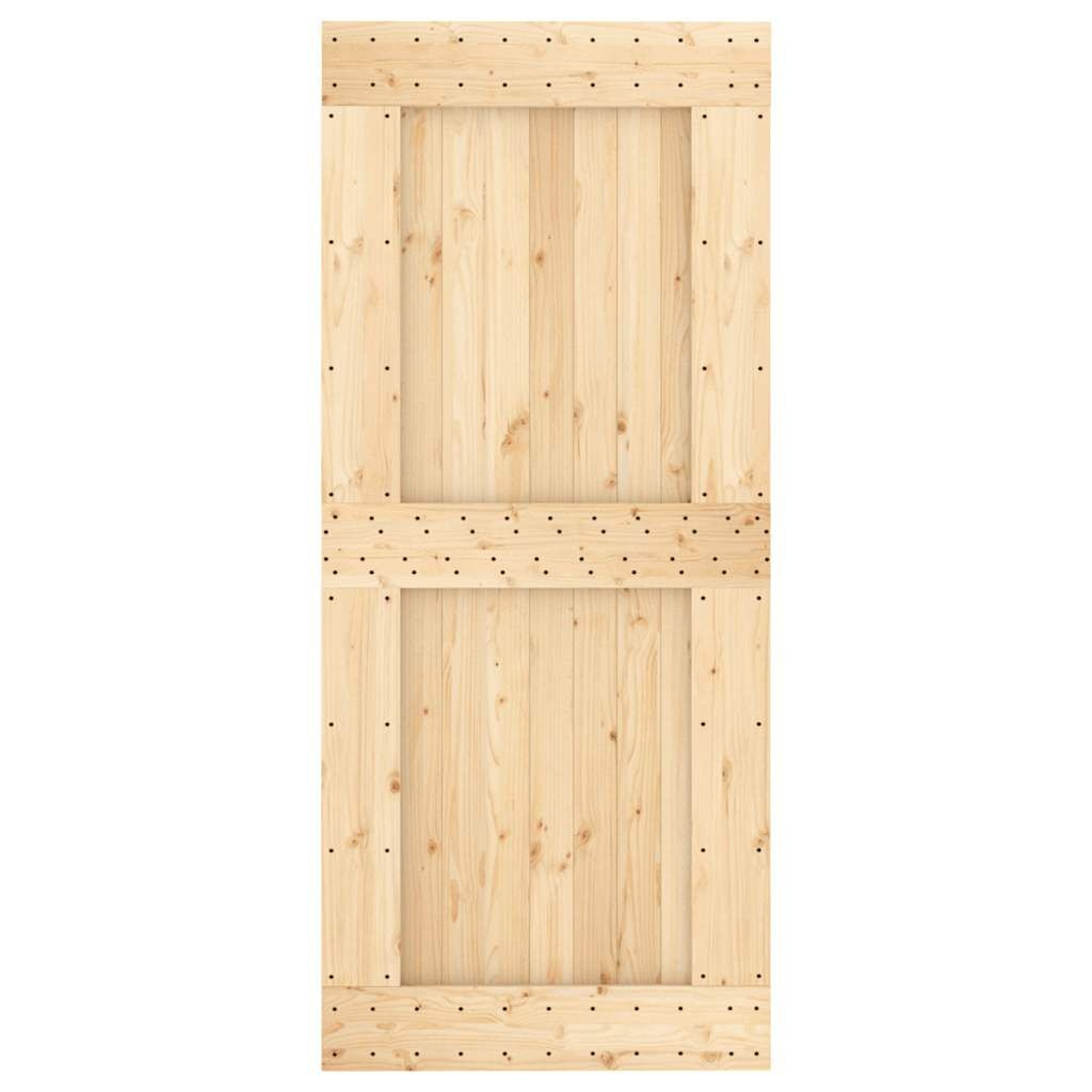 vidaXL Massief Grenen Deur NARVIK 90x210cm - 35% Korting!