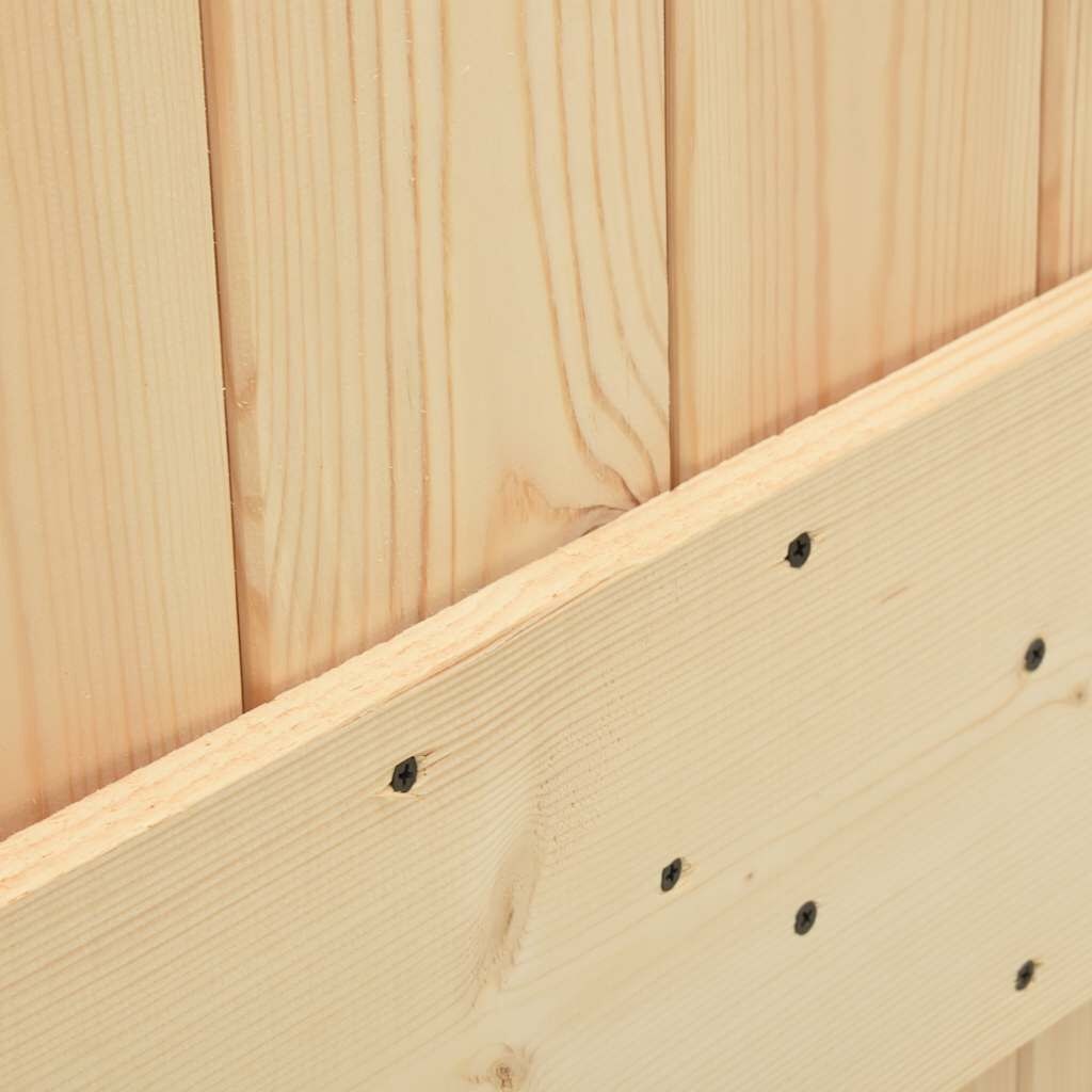 vidaXL Massief Grenen Deur NARVIK 90x210cm - 35% Korting!