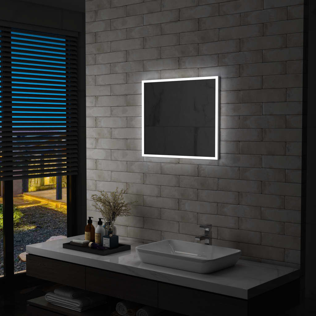 vidaXL LED Badkamerspiegel 60x50cm - 35% Korting!