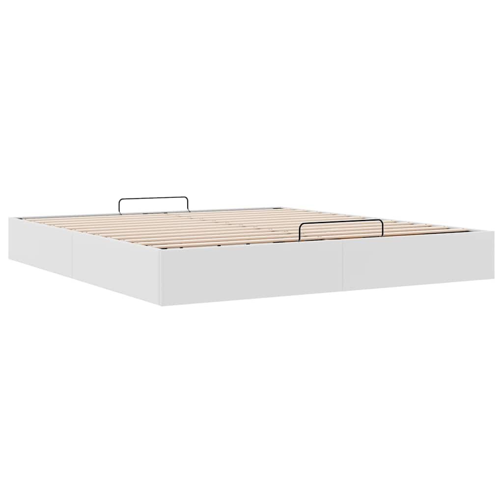 VidaXL Bed 180x200 Kunstleer Wit - Zonder Matras - 35% Korting!