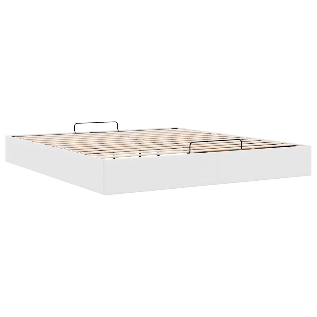 VidaXL Bed 180x200 Kunstleer Wit - Zonder Matras - 35% Korting!