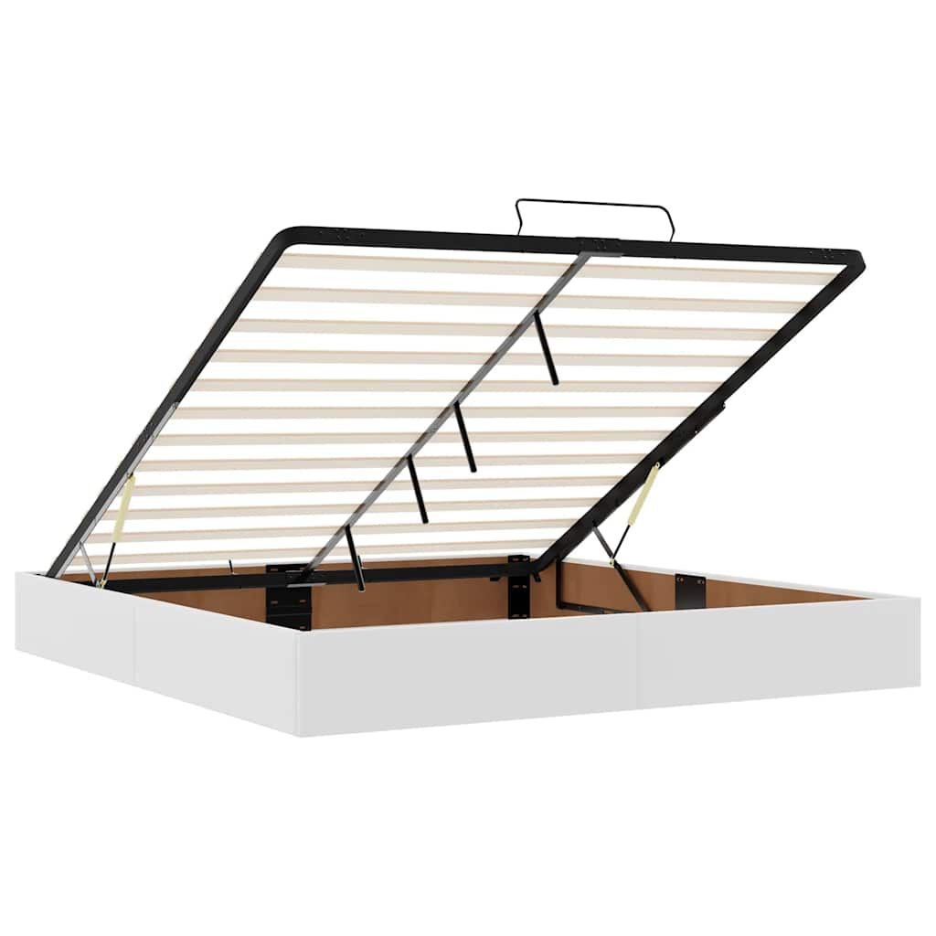 VidaXL Bed 180x200 Kunstleer Wit - Zonder Matras - 35% Korting!