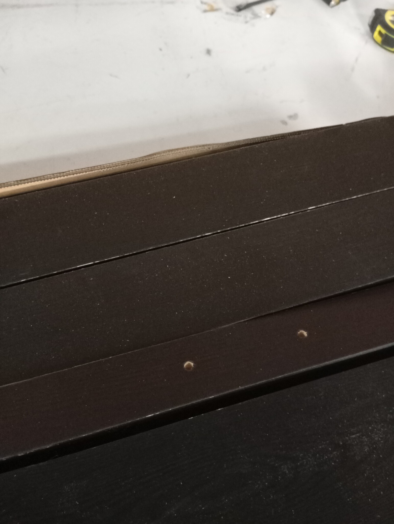 Grenen Bedframe 90x200 Zwart - 50% Korting! (Lichte Schade)