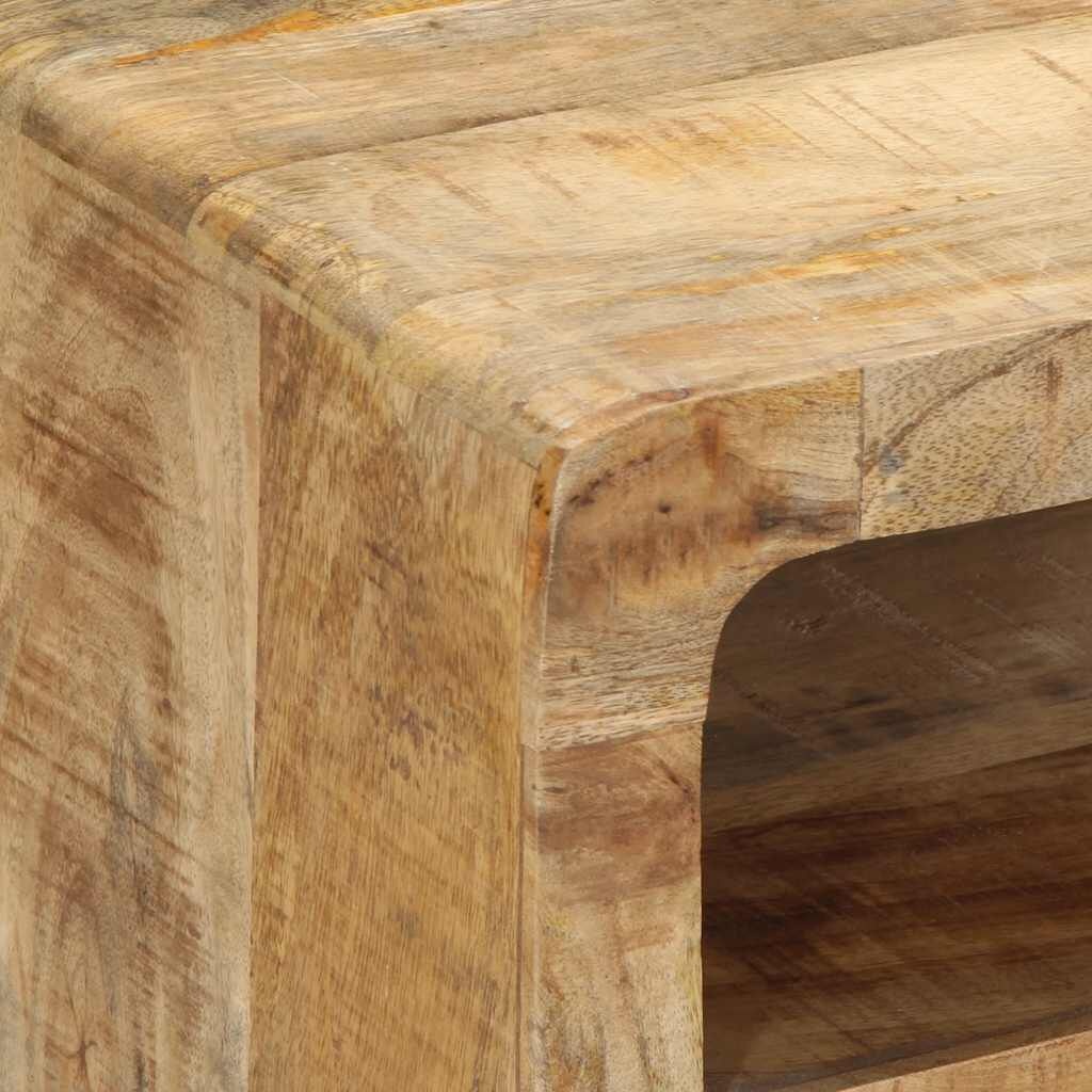 vidaXL TV-Meubel Mango Hout 105cm - 35% Korting!