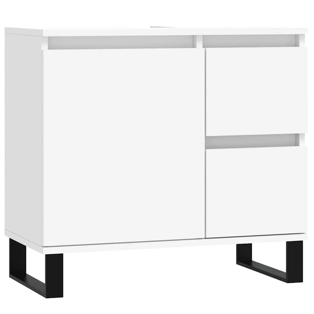 vidaXL Badkamerkast Wit 65cm - 35% Korting!
