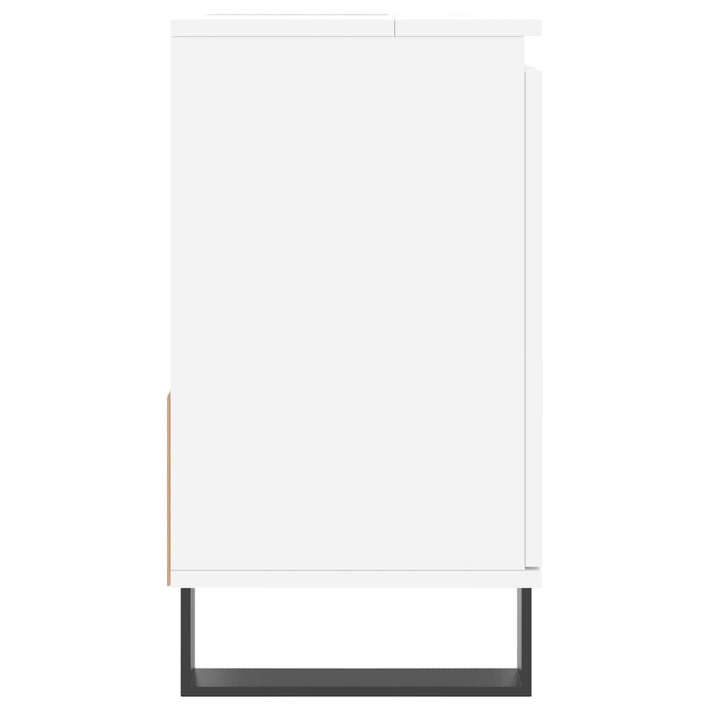 vidaXL Badkamerkast Wit 65cm - 35% Korting!