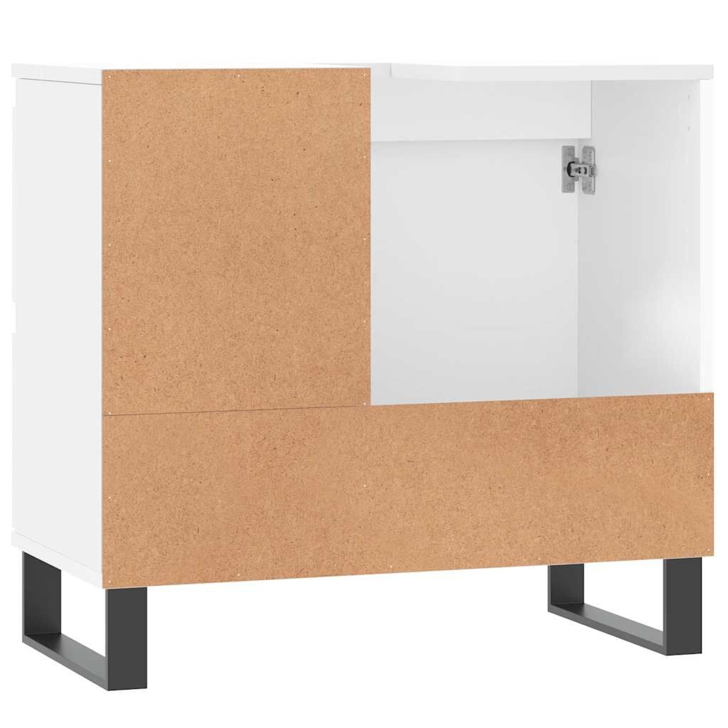 vidaXL Badkamerkast Wit 65cm - 35% Korting!