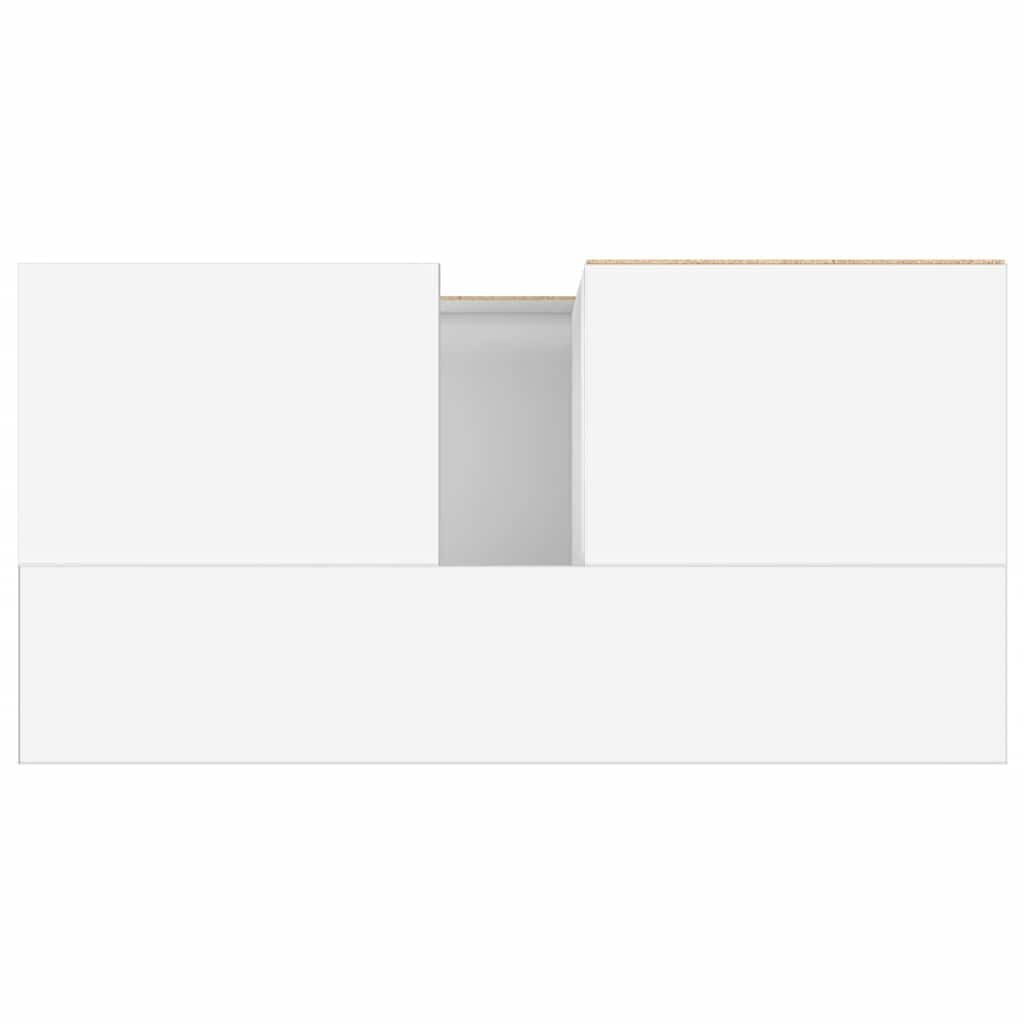 vidaXL Badkamerkast Wit 65cm - 35% Korting!