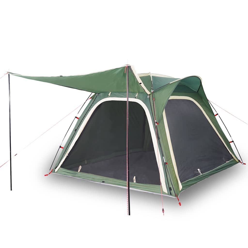 VidaXL 4-Persoons Tent Groen - Waterdicht & Snel Opzetten! 35% Korting