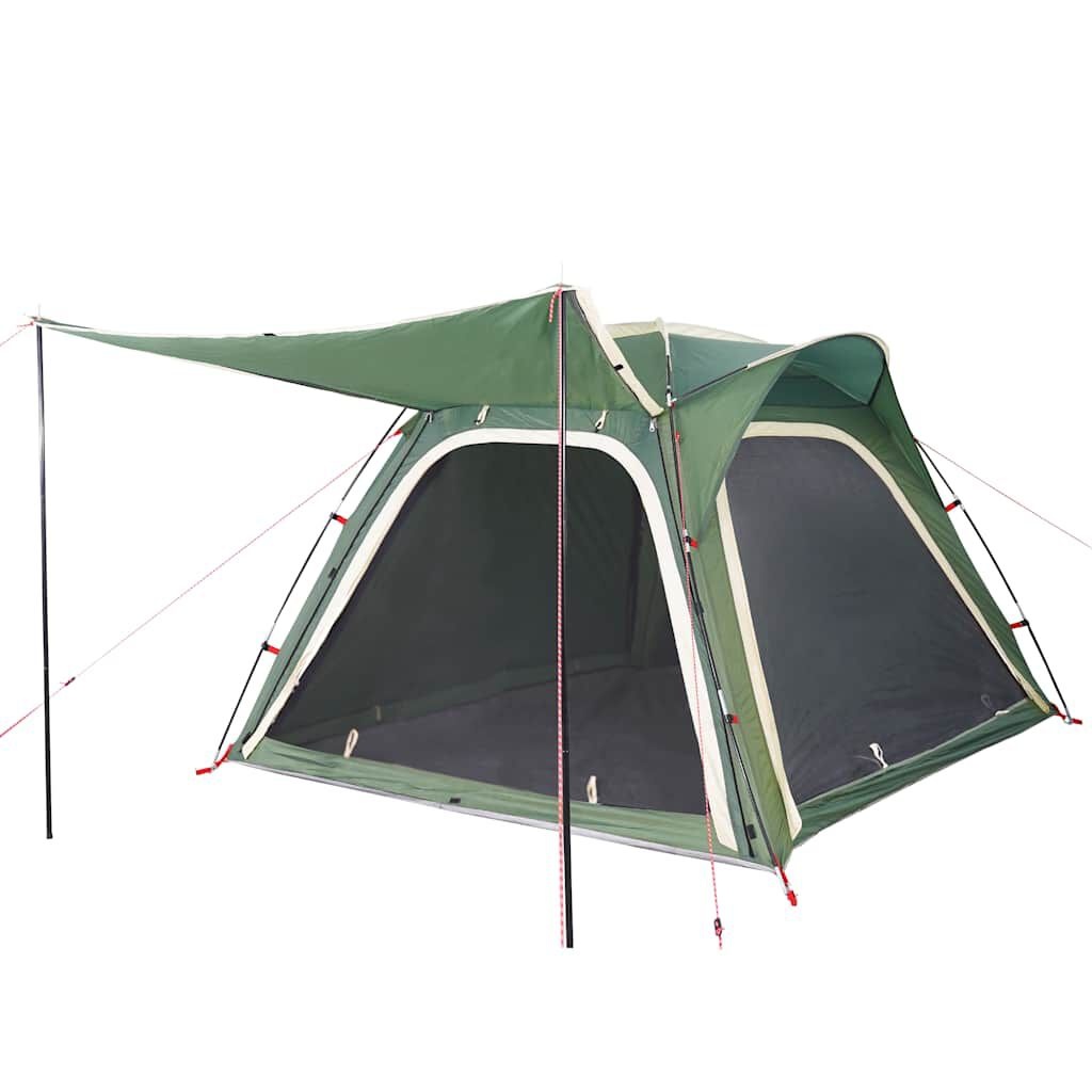 VidaXL 4-Persoons Tent Groen - Waterdicht & Snel Opzetten! 35% Korting