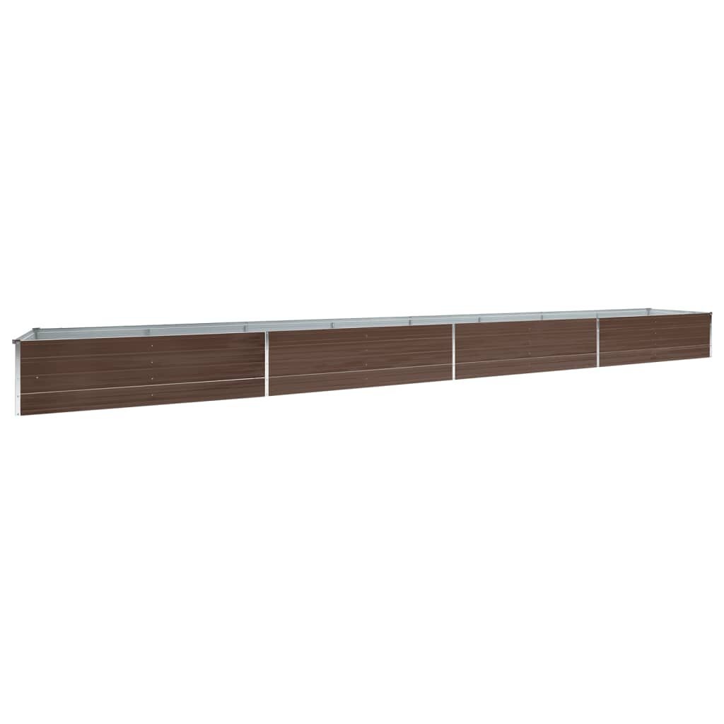 VidaXL Verhoogde Plantenbak 600cm Bruin - 35% Korting!
