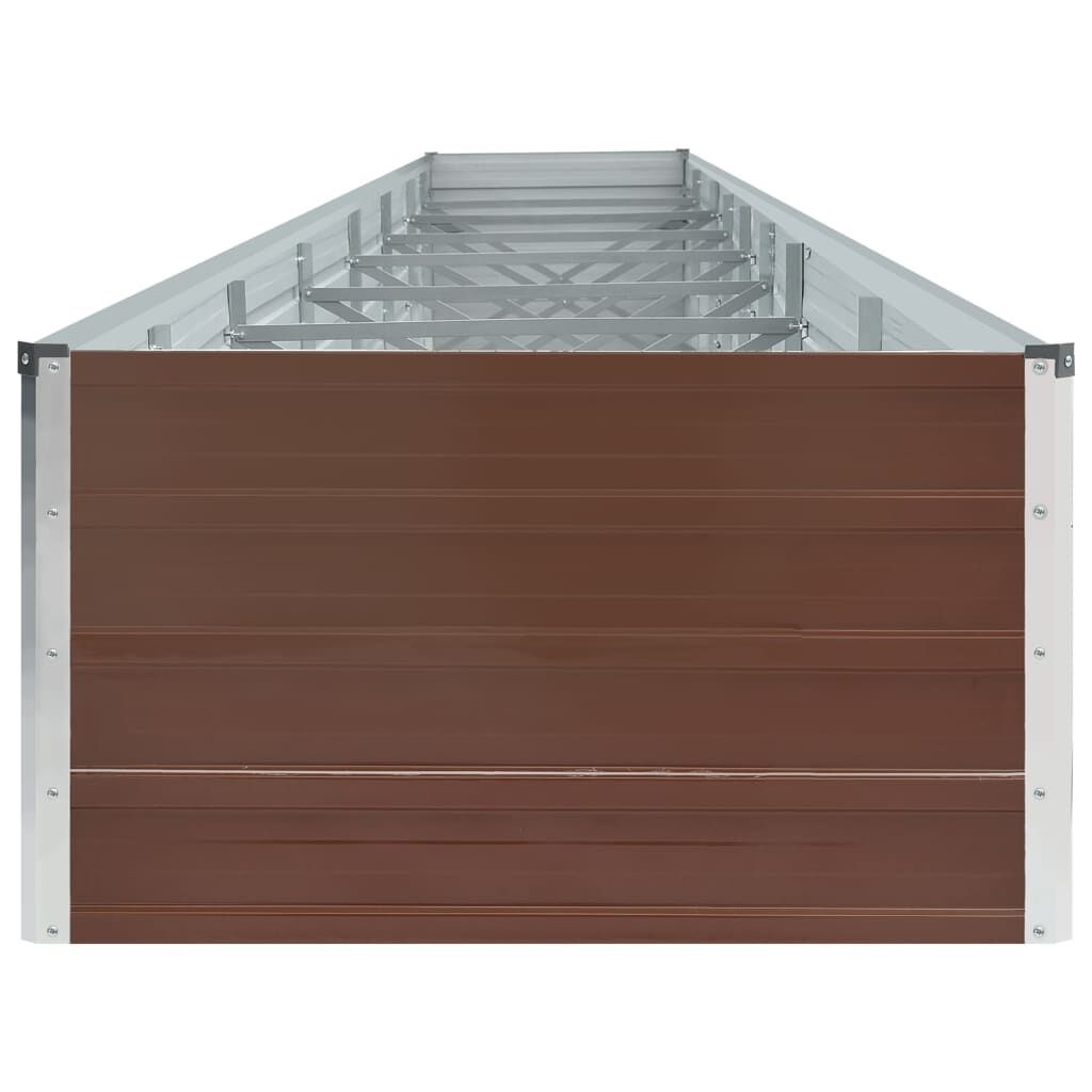 VidaXL Verhoogde Plantenbak 600cm Bruin - 35% Korting!
