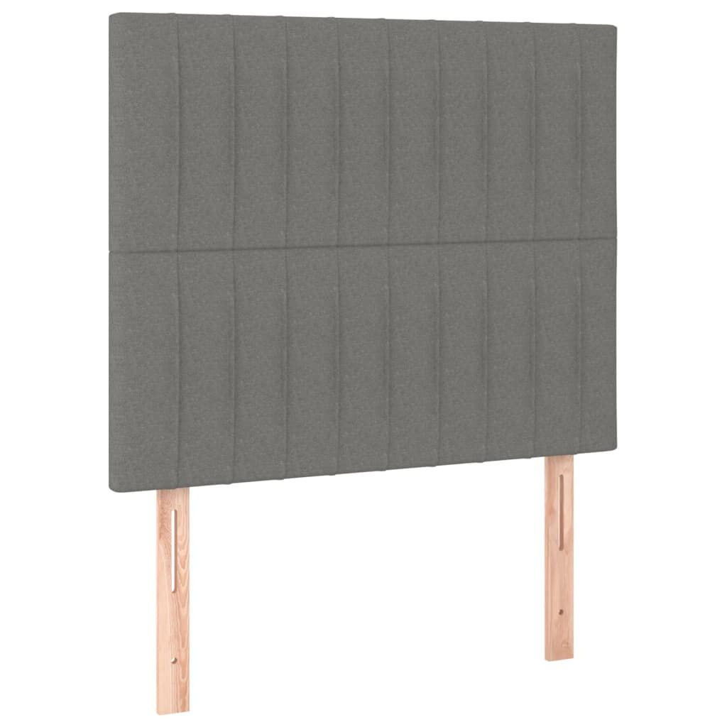 2x Hoofdbord 90cm Donkergrijs - 35% Korting!