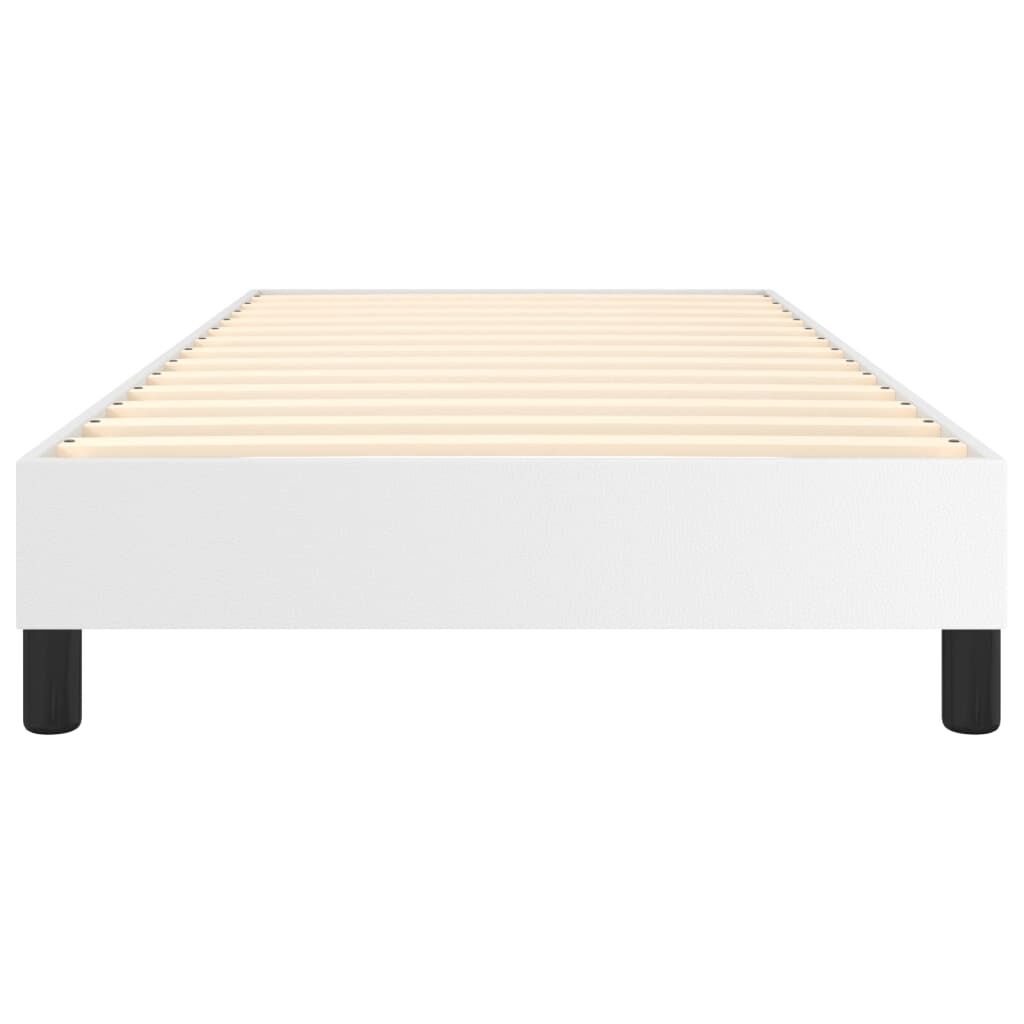 vidaXL Bedframe kunstleer wit 80x200 cm