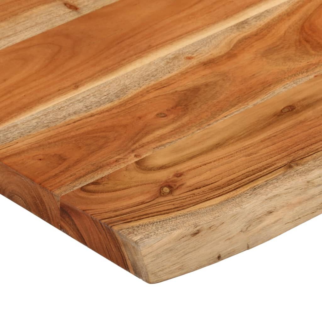 Tafelblad Acaciahout 80x60cm - Natuurlijke Rand - 35% Korting!