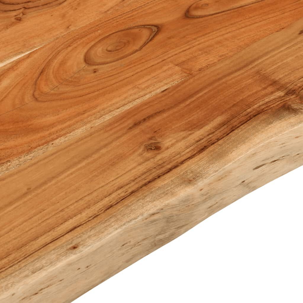 Tafelblad Acaciahout 80x60cm - Natuurlijke Rand - 35% Korting!
