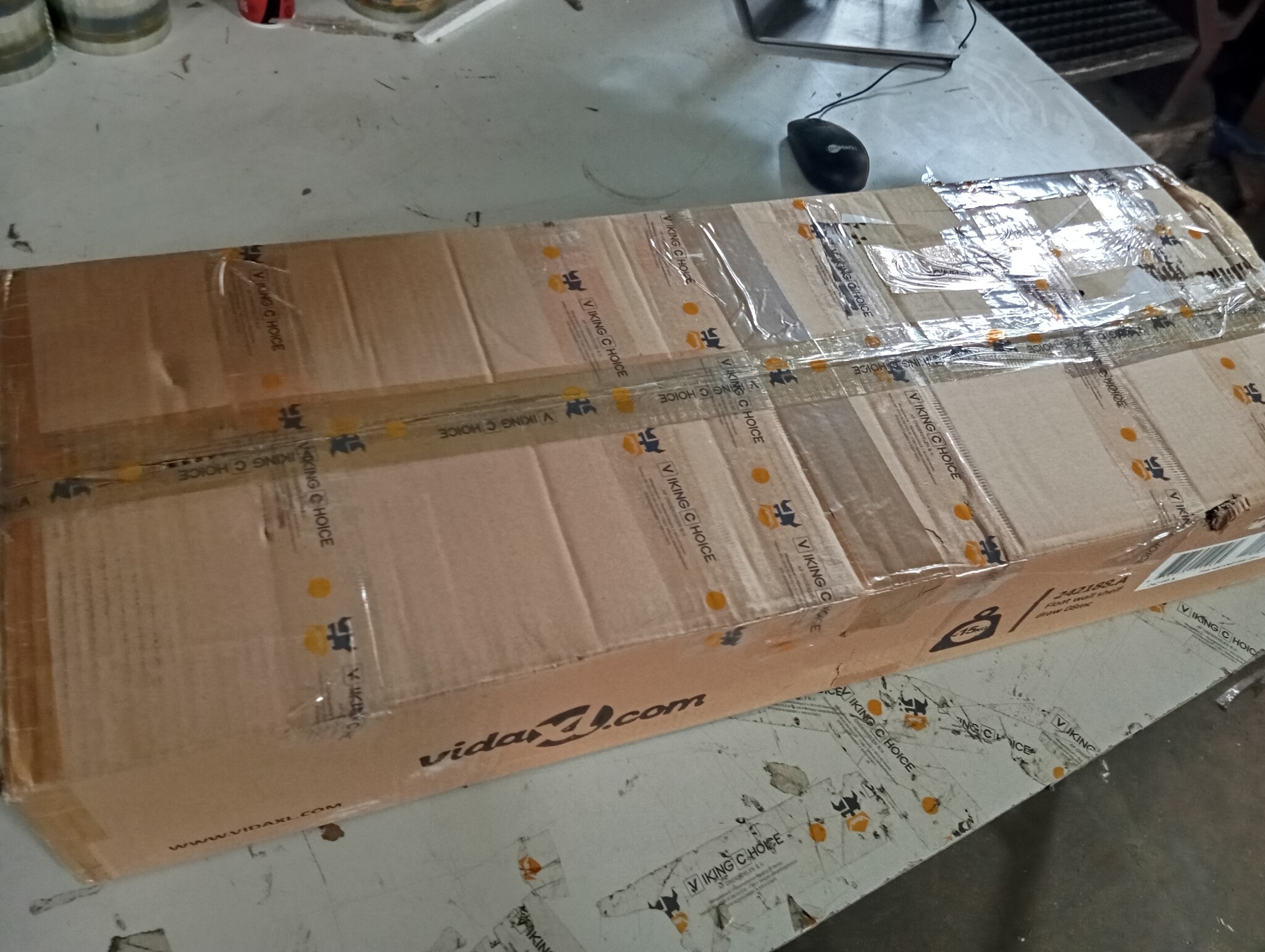 Wandschap met Lade Wit MDF - 55% Korting! Krasje, Topdeal!