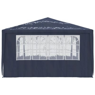 Partytent 4x4m Blauw - Professioneel + Zijwanden - 35% Korting!