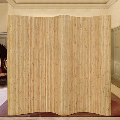 Bamboe Kamerscherm 250x165cm - Natuurlijk - 35% Korting!