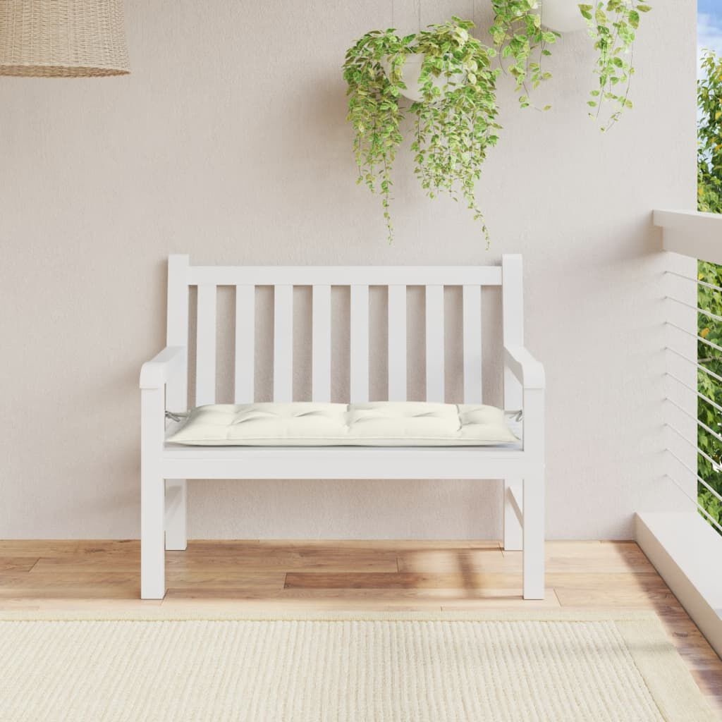 Tuinbankkussen Crème 100x50x7 - 45% Korting!