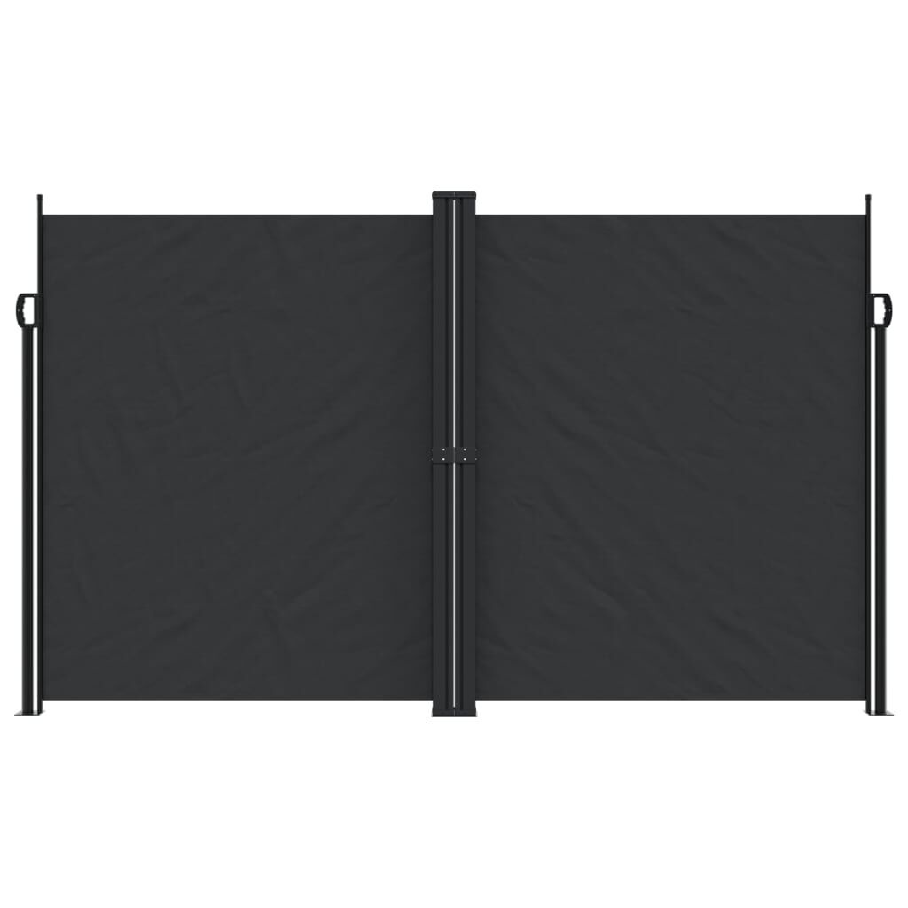 VidaXL Uittrekbaar Windscherm 200x1000cm Zwart - 35% Korting!